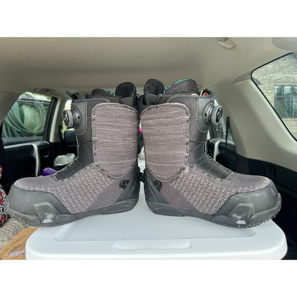 Burton Women's Ritual double BOA® Snowboard Boots step on size 9 winter EUC - Picture 6 of 8
